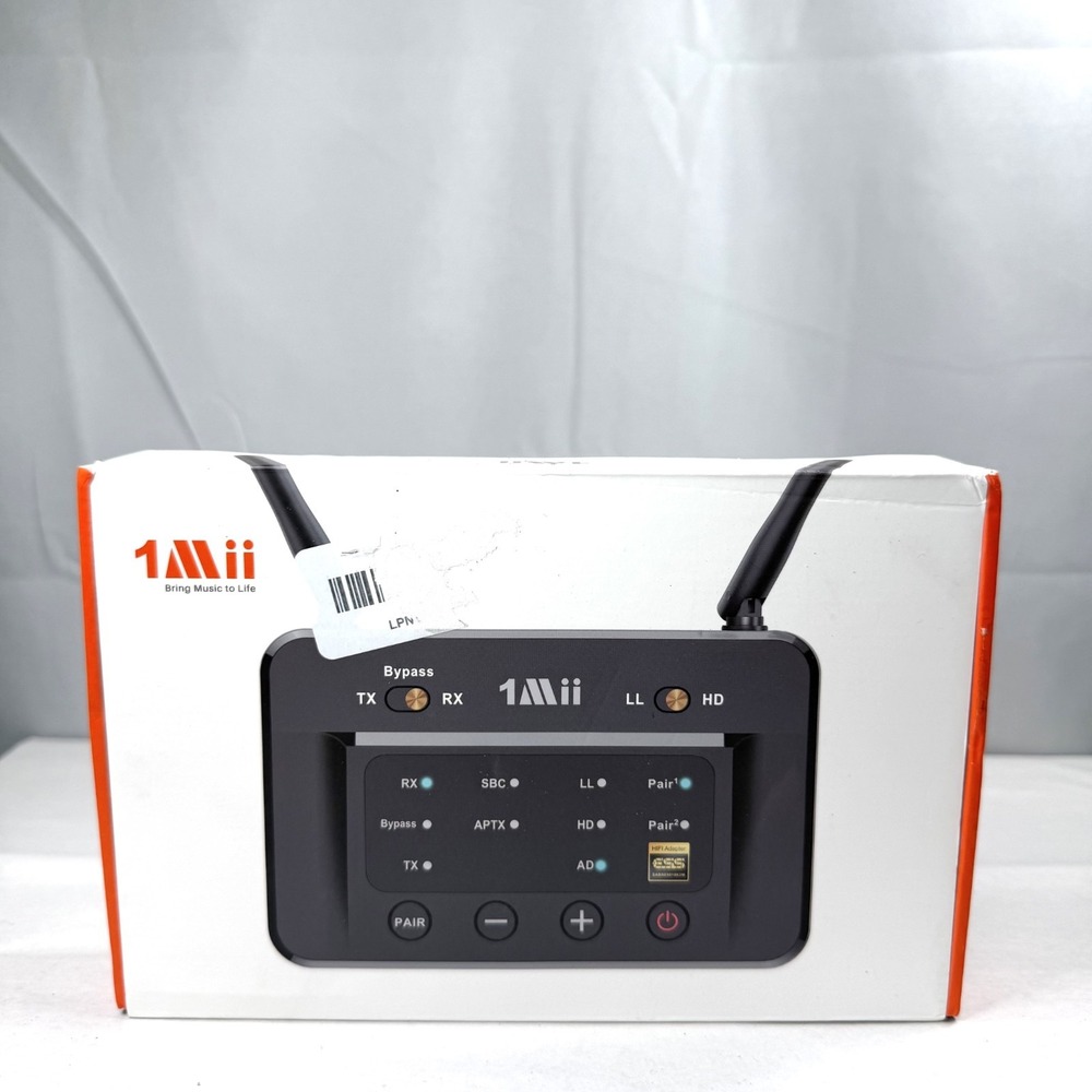 1Mii B03Pro+ Bluetooth 5.3 Transmitter Receiver Certified LDAC for TV Audio New